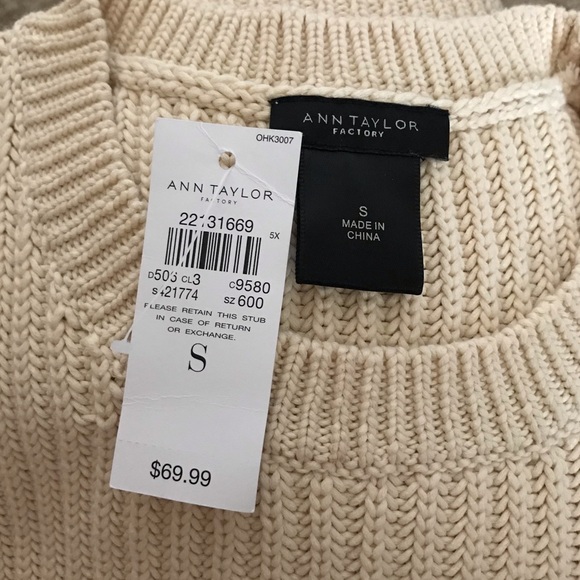 Ann Taylor Factory Side Button Sleeveless Top - Picture 5 of 5